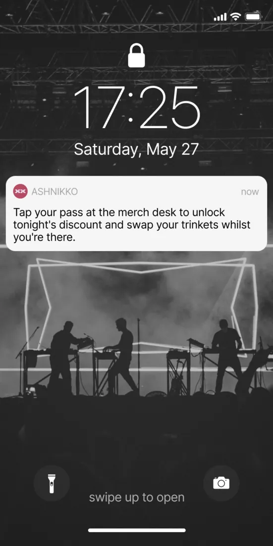 Geo-push notification